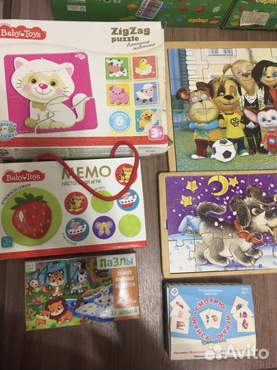 Лего, пазлы, планшет, настольная игра