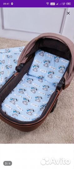 Матрасик в детскую коляску