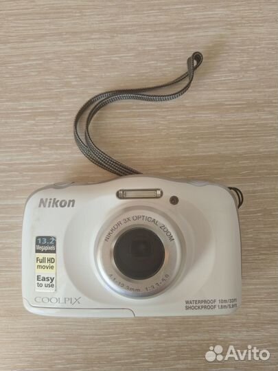 Цифровой фотоаппарат nikon coolpix W100