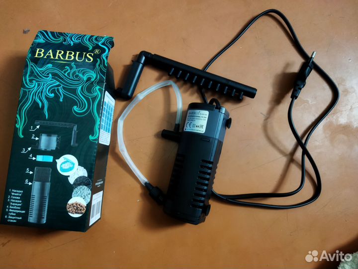 Фильтр для аквариума Barbus