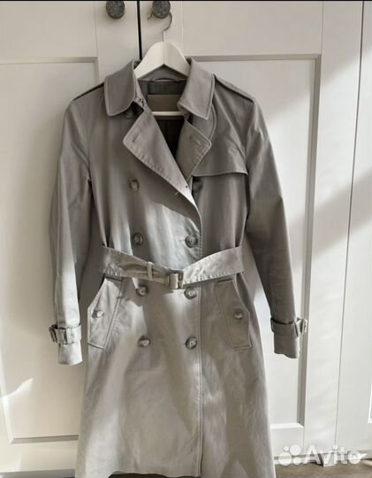 Плащ тренч massimo dutti s 42-44