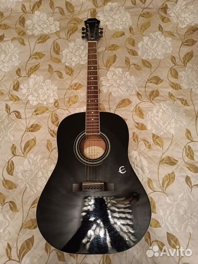 Электро Акустическая гитара бу Epiphone AJ-150/EB