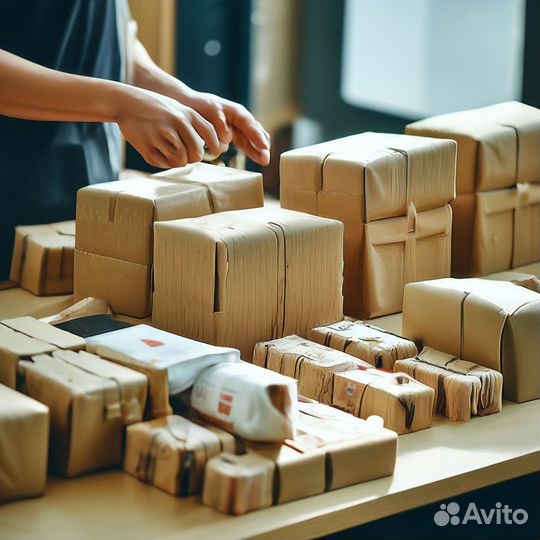 Ручная фасовка, упаковка продукции, стикеровка