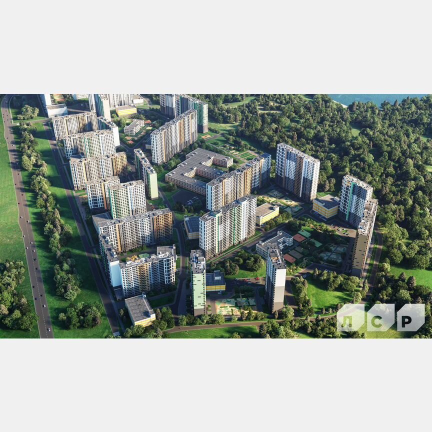 2-к. квартира, 53,2 м², 4/21 эт.