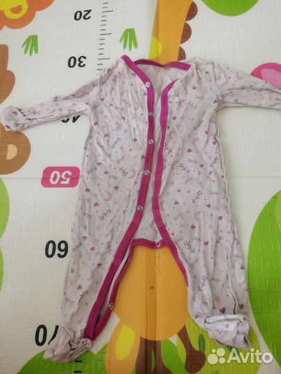 Пакек вещей на девочку 0-6 месяцев