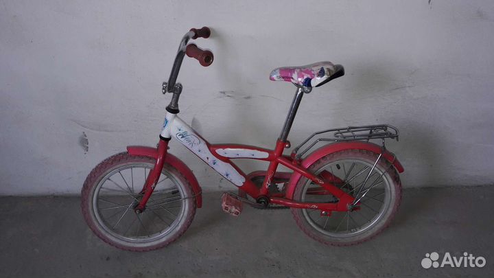 Велосипед детский для девочки до 6лет