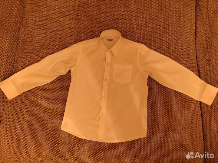 Рубашка школьная для мальчика 122