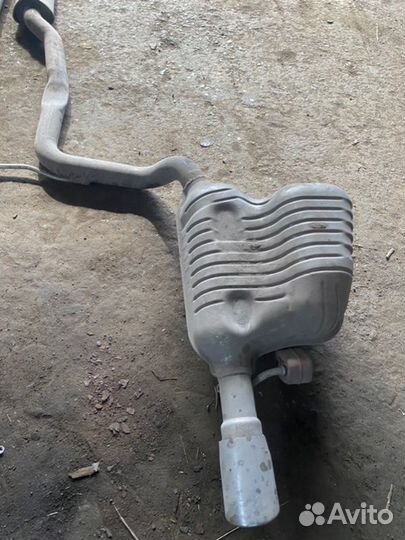 Глушитель в сборе Audi A6 C6 BAT 2005