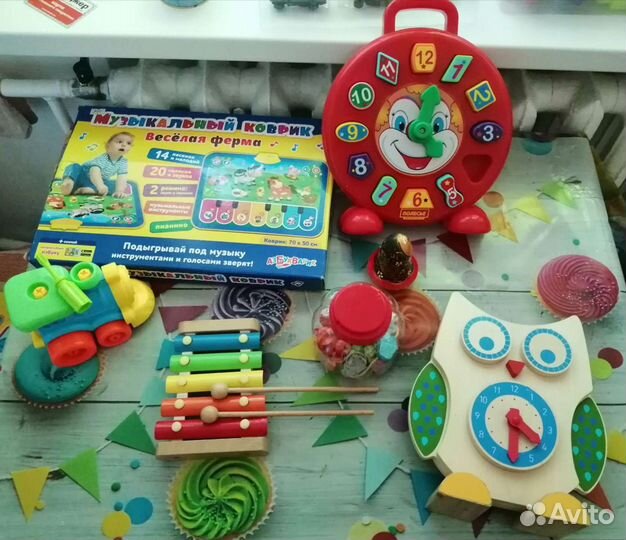 Развивающие игрушки от 1 до 3 лет