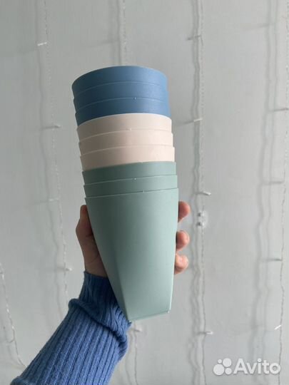 Пластиковые стаканы многоразовые