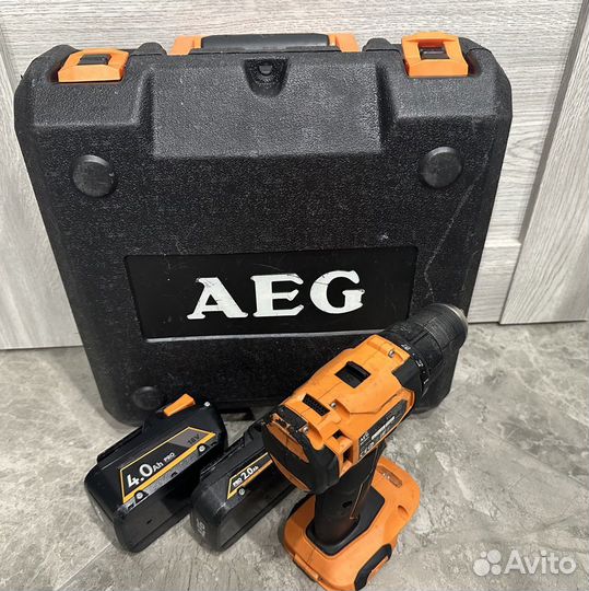 Дрель шуруповерт Aeg BS18G4