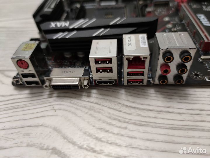 Материнская плата MSI B450 gaming plus MAX (AM4)