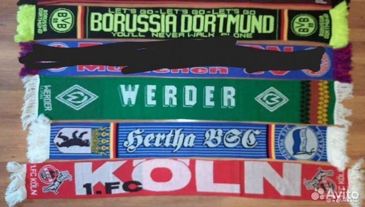 Футбольные шарфы. Германия