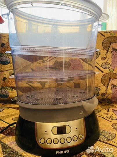 Пароварка philips