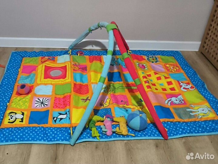 Игрушки пакетом для малышей развивающий коврик