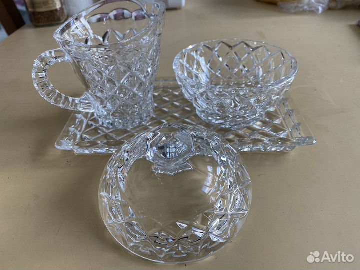 Набор из богемского хрусталя, Чехия