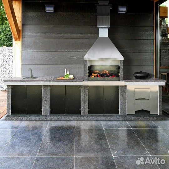 Печь под казан для барбекю Stimlex Anna Gray Light