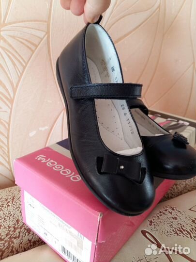 Туфли кожаные для девочки