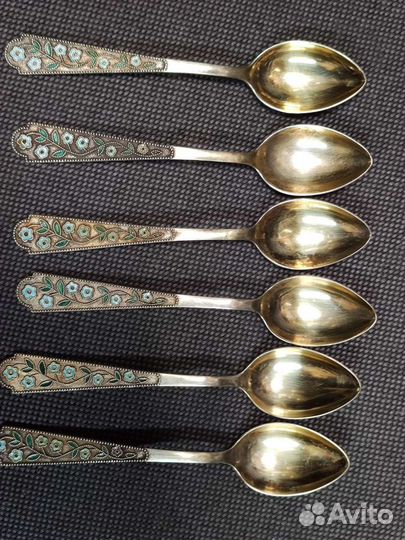 Серебряные чайные ложки СССР