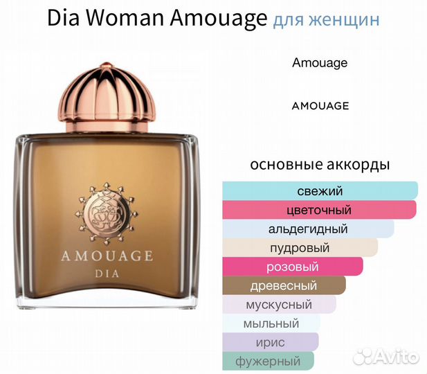 Amouage Dia Woman 50 мл