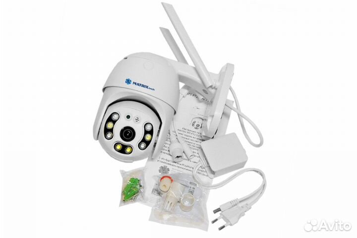 Поворотная Wi-Fi камера MT-PT2.0IP20 Wi-Fi (3,6mm)