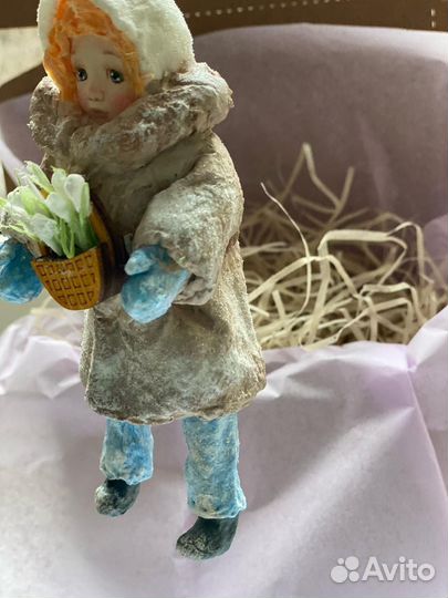 Ватная игрушка