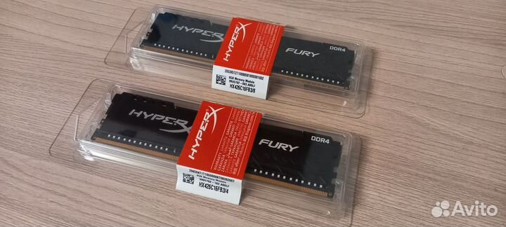 Озу Kingston HyperX Fury DDR4 12GB