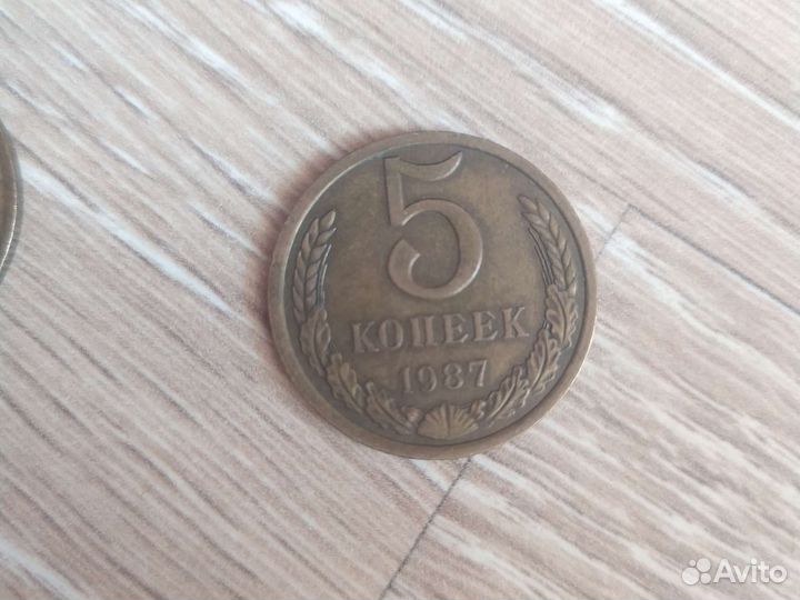 5 коп 1987 года