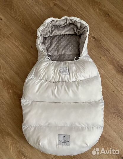 Зимний конверт в коляску/автокресло Name.Baby.Love