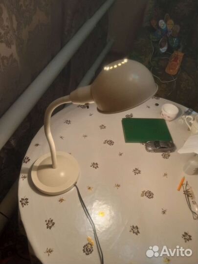 На стальная лампа