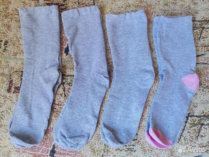 Носки на девочку 8 лет