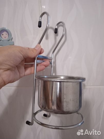 Навесной стакан для ложек, подставка для крышек