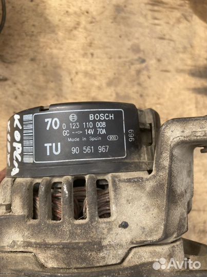 Генератор opel corsa x10xe