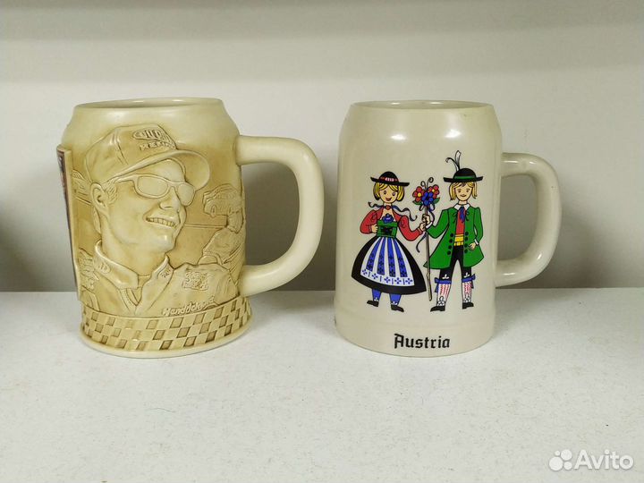 Пара пивных кружек, керамика