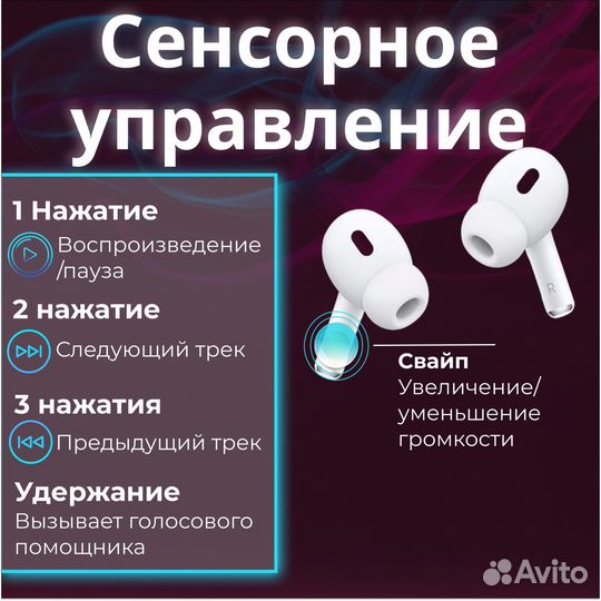 Беспроводные наушники apple airpods pro 2