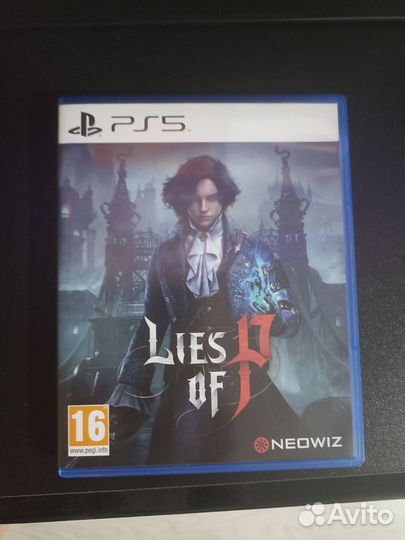 Lies of p ps5 диск