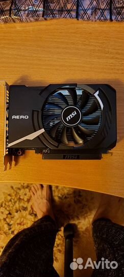 Видеокарта gtx 1030 aero ITX 2GD4 OC