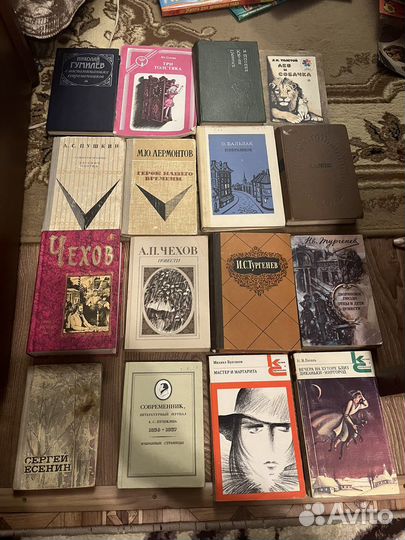 Книги художественная литература Тургнев Пушкин