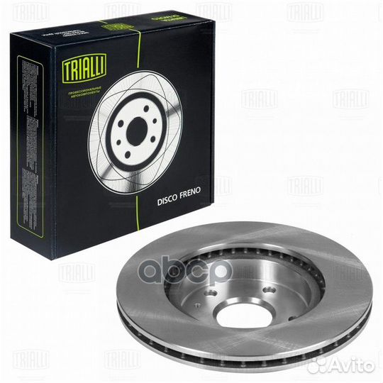 Диск тормозной перед DF240103 Trialli