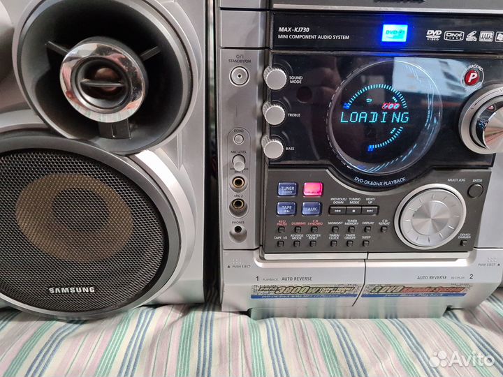 Музыкальный центр samsung max kj730