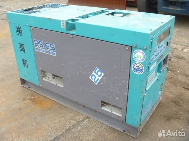 Дизельгенератор в кожухе Denyo DCA-25ESK 16 кВт