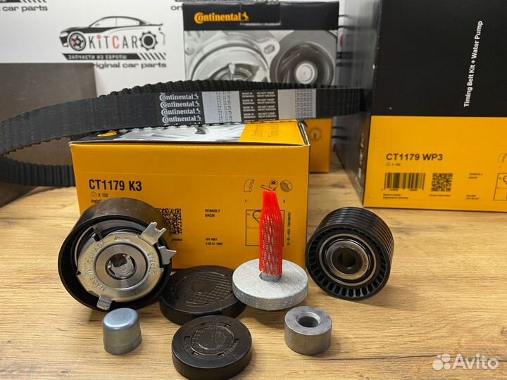 Ремень грм комплект contitech CT1179WP3