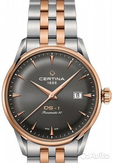 Браслет на часы Certina DS-1 C029.807 Оригинал