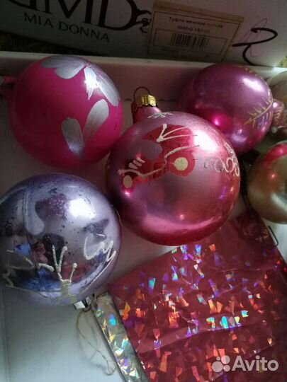 Елочные игрушки СССР