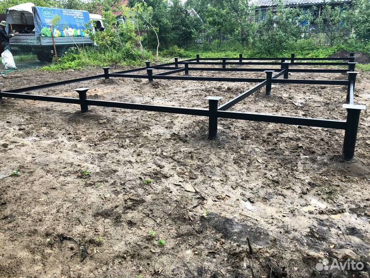 Винтовые сваи под ключ установка