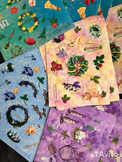 Авторский стикерпак Бельтайн