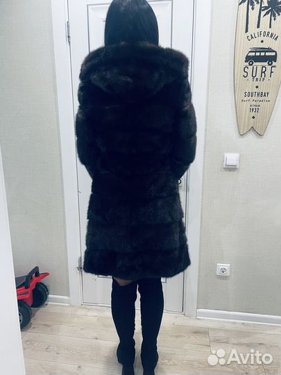 Шуба норковая 42