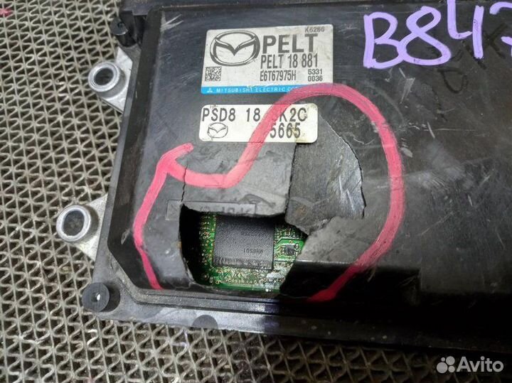 Блок управления двс Mazda Mazda3 BM PE-VPS 2015