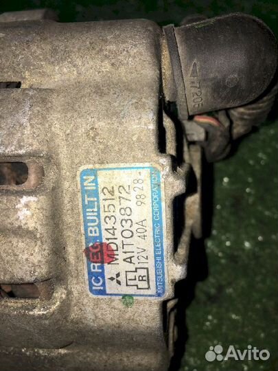 Генератор 3G83 Mitsubishi Minica H22V MD143512 A1T