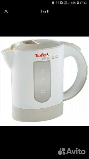 Чайник электрический новый tefal KO120130